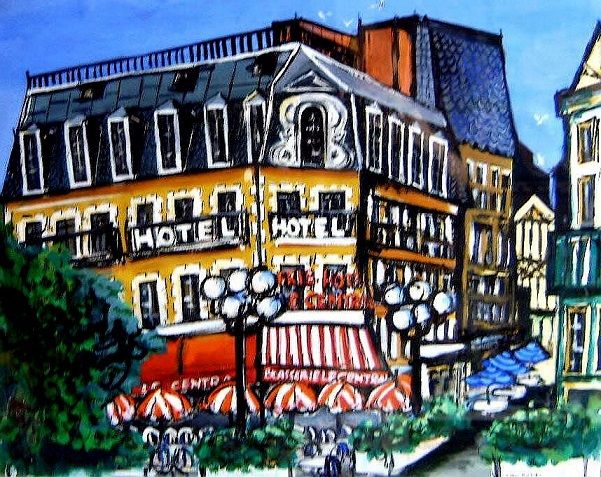 Jean-Pierre Therond - 55 X 46 acrylique Jean-Pierre Therond - 55 X 46 acrylique