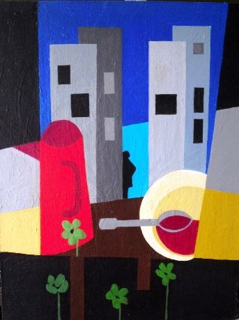 Jean-Pierre Therond - 61 X 46 acrylique Jean-Pierre Therond - 61 X 46 acrylique