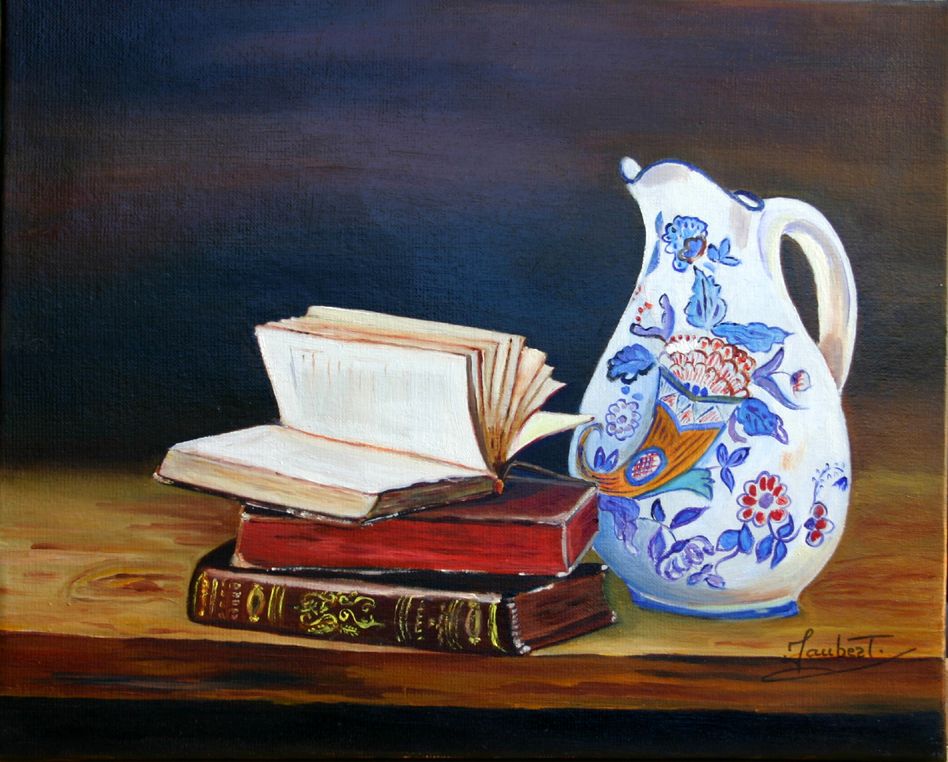 Jeanine JAUBERT - PORCELAINE 2010. huile s/toile. 46x38 cm Jeanine JAUBERT - PORCELAINE 2010. huile s/toile. 46x38 cm