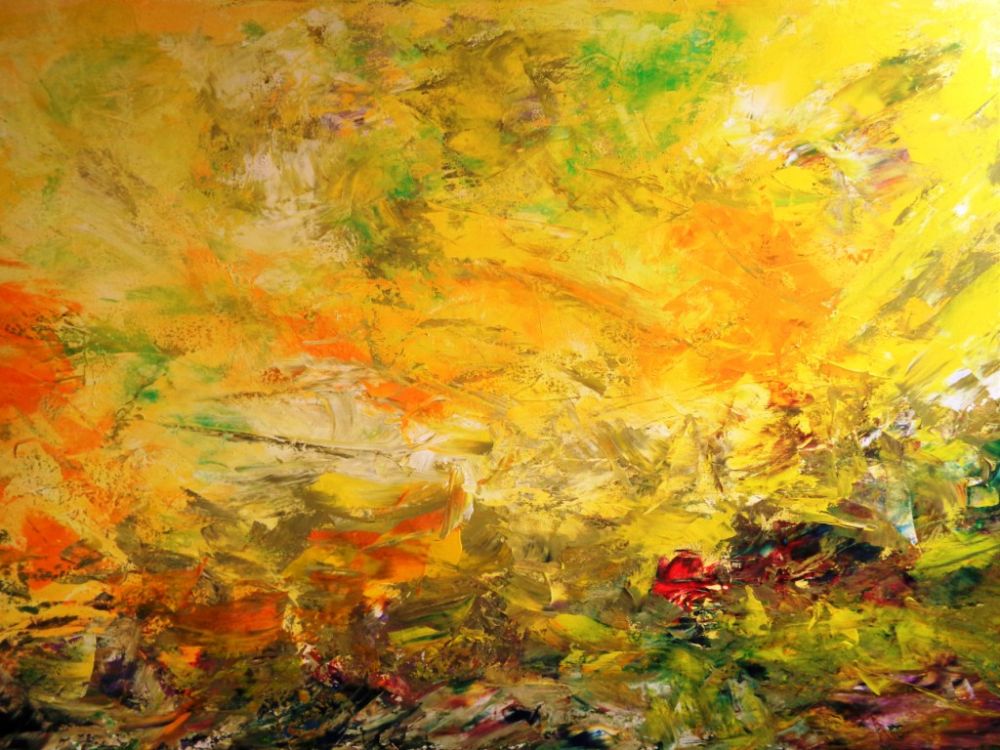 Josy MOREAU-PETER - Viens, donne-moi la main 60 x 20 technique miste sur toile Josy MOREAU-PETER - Viens, donne-moi la main 60 x 20 technique miste sur toile