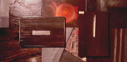 KARLY KARLY - Avant Propos : Strate 1; 60 x120cm; 2010,huile KARLY KARLY - Avant Propos : Strate 1; 60 x120cm; 2010,huile
