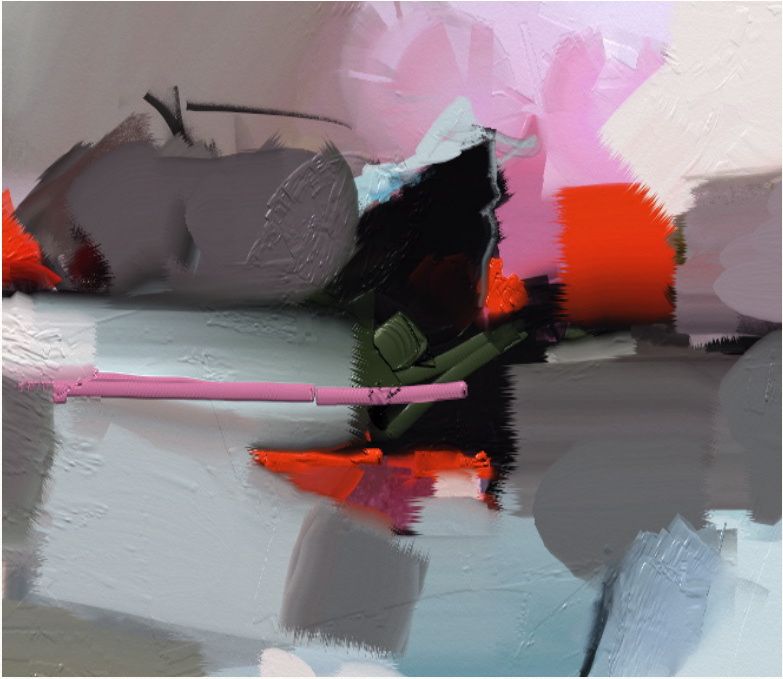Kiril TZIFKANSKY - ville et reflets, 2011, peinture numerique Kiril TZIFKANSKY - ville et reflets, 2011, peinture numerique