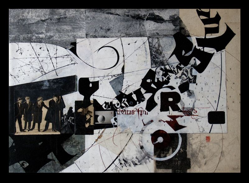 Laurent PFLUGHAUPT - L'Inconnue 40 x 50 cm. 2010. Techniques mixtes sur carton toilé Laurent PFLUGHAUPT - L'Inconnue 40 x 50 cm. 2010. Techniques mixtes sur carton toilé