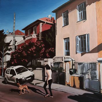MAX RISTORI - Acrylique sur papier marouflé sur toile, 2008. 12 éléments 40 x 40 cm formant un ensemble de 160 x 120 cm. MAX RISTORI - Acrylique sur papier marouflé sur toile, 2008. 12 éléments 40 x 40 cm formant un ensemble de 160 x 120 cm.