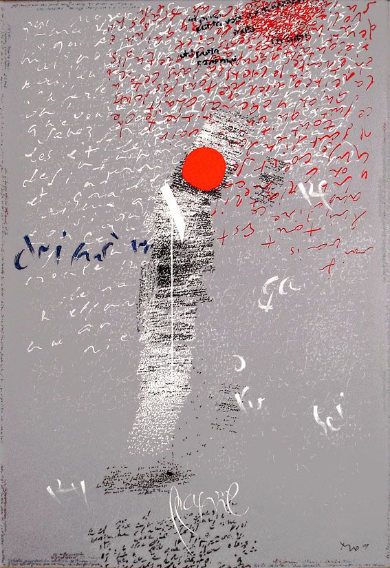 MIREILLE W. DESCOMBES - Le rêveur, esquisse, 70cm x 100cm, acrylique sur carton, MIREILLE W. DESCOMBES - Le rêveur, esquisse, 70cm x 100cm, acrylique sur carton,