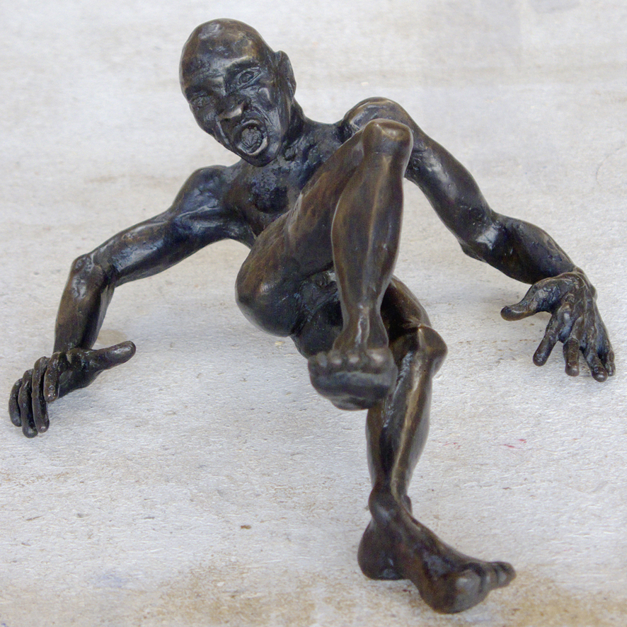 MYRIAM SCHREIBER - FIGURE LIBRE 4, 2010, bronze tirage unique pu, 5x13x18 cm, ©myriamschreiber.com MYRIAM SCHREIBER - FIGURE LIBRE 4, 2010, bronze tirage unique pu, 5x13x18 cm, ©myriamschreiber.com