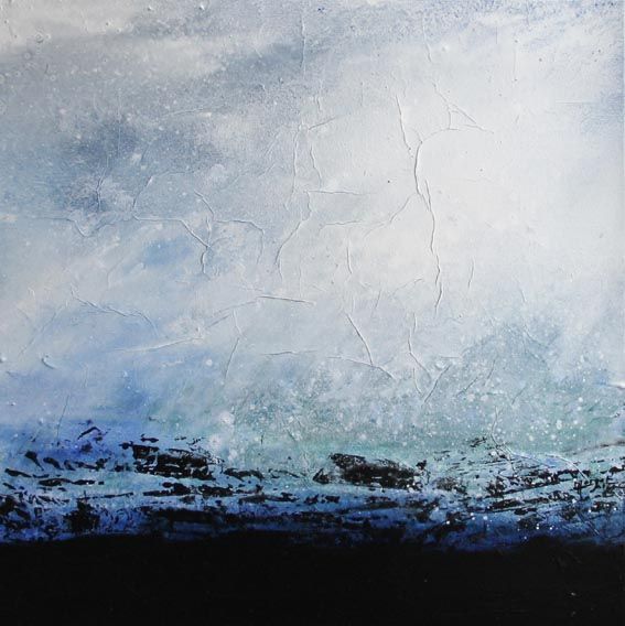 Marie-José MORGAT-PETIT - Métal n°2, 2010, 100-65cm, acrylique et encre de chine, sur toile Marie-José MORGAT-PETIT - Métal n°2, 2010, 100-65cm, acrylique et encre de chine, sur toile
