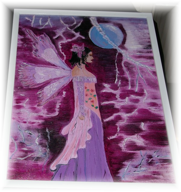 Marie-Laure PILLAC - Sylphide 42/32 huile 2009 Marie-Laure PILLAC - Sylphide 42/32 huile 2009