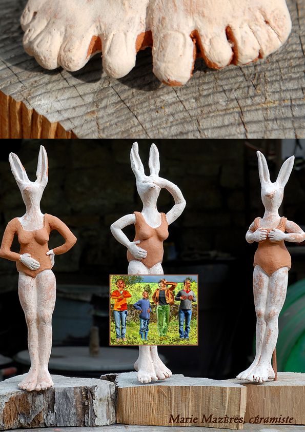 Marie Mazères - Femmes Lapins, 2011 Marie Mazères - Femmes Lapins, 2011