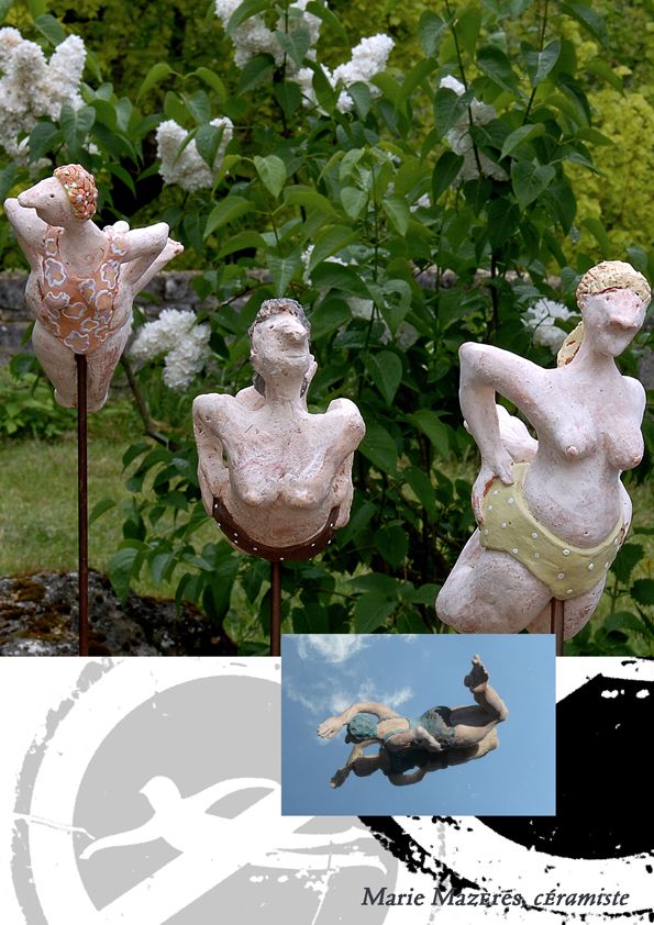 Marie Mazères - Nageuses, 2011 Marie Mazères - Nageuses, 2011