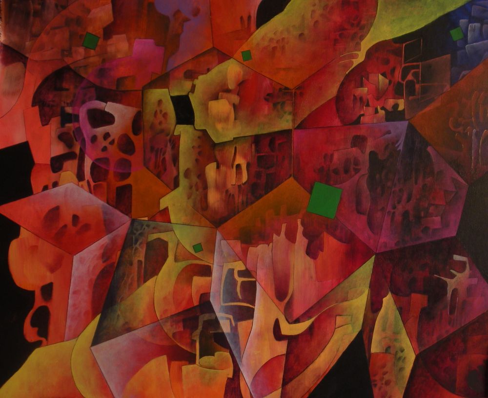Martin BANVILLE - Promeneur 2009, 160 x 130, techniques mixtes sur toile Martin BANVILLE - Promeneur 2009, 160 x 130, techniques mixtes sur toile