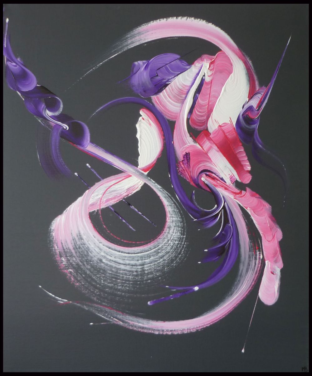 Martine BELFODIL - ETREINTE MUSICALE - 46X55 - 2013 - Acrylique sur toile Martine BELFODIL - ETREINTE MUSICALE - 46X55 - 2013 - Acrylique sur toile