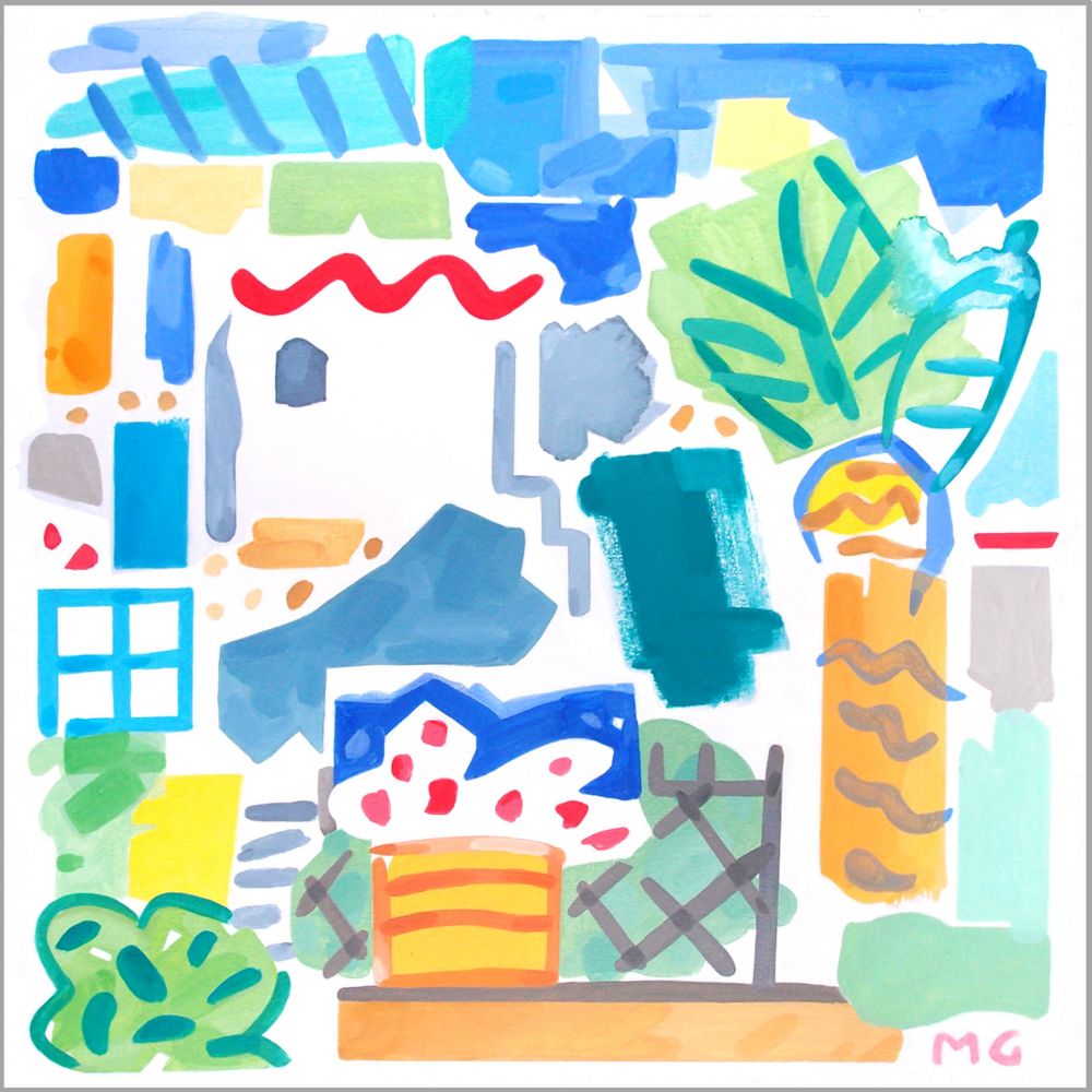 Martine GIRARD - Potager aquarelle Martine GIRARD - Potager aquarelle