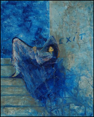 Martine Ravignon - Madov a pris 150 ans, des salariés aussi sans rémission 29,7x21 acrylique sur écrits déchirés, collés Martine Ravignon - Madov a pris 150 ans, des salariés aussi sans rémission 29,7x21 acrylique sur écrits déchirés, collés