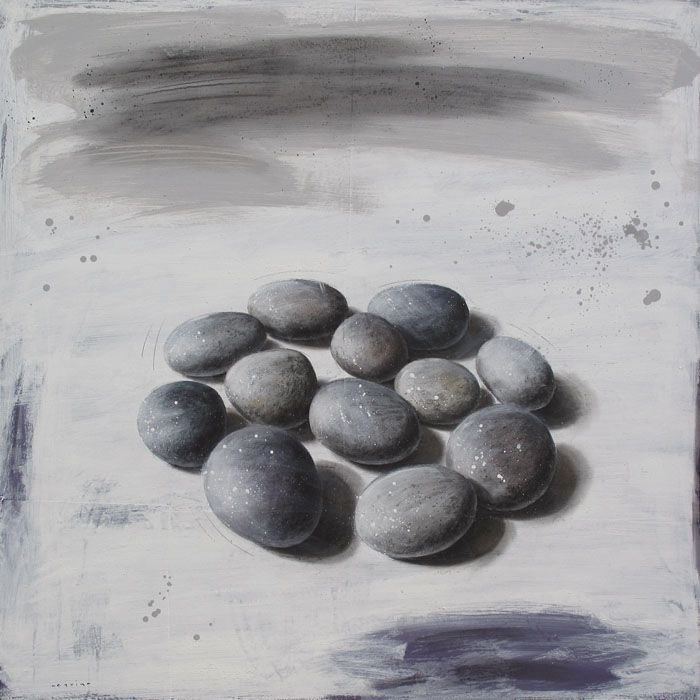 Marylin CAVIN - Tout un rêve d'ailleurs - 75 x 75 cm - 2011 - Acrylique, fusain/pierre noire et enduit sur toile Marylin CAVIN - Tout un rêve d'ailleurs - 75 x 75 cm - 2011 - Acrylique, fusain/pierre noire et enduit sur toile
