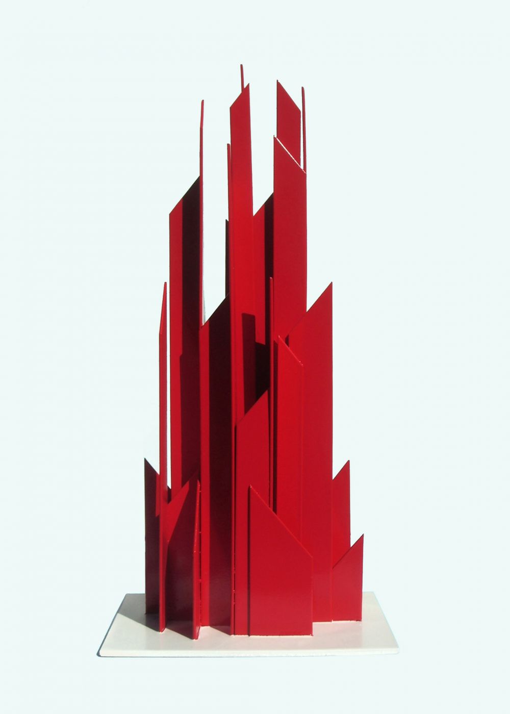 Milija BELIC - GOTHIQUE, h 60 cm, 2011, acier, Milija BELIC - GOTHIQUE, h 60 cm, 2011, acier,