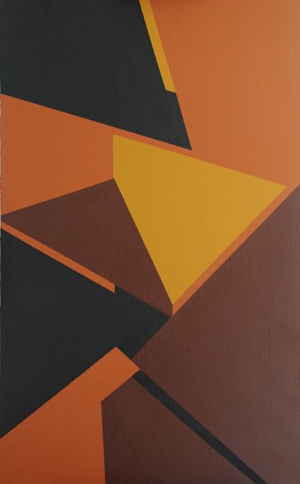 Mireille Rapello - 2012-1, 50 marine, acrylique sur toile Mireille Rapello - 2012-1, 50 marine, acrylique sur toile