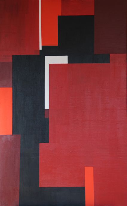 Mireille Rapello - Sans titre 60 marine, acrylique sur toile Mireille Rapello - Sans titre 60 marine, acrylique sur toile