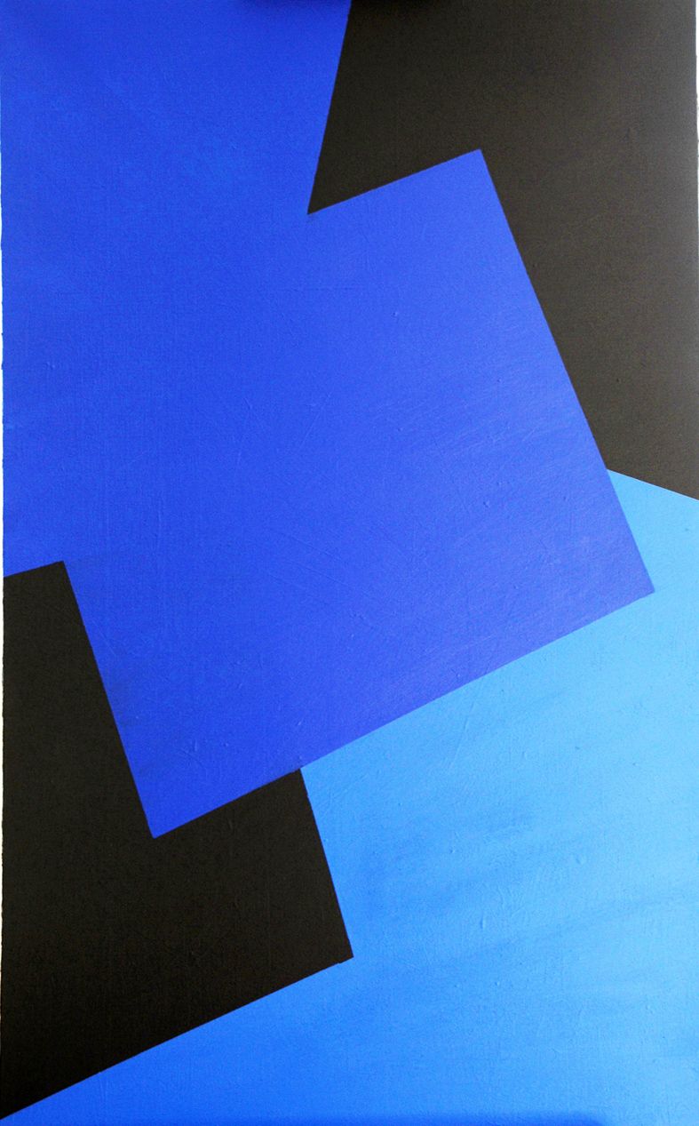 Mireille Rapello - Sans titre 130 x 81, acrylique sur toile Mireille Rapello - Sans titre 130 x 81, acrylique sur toile