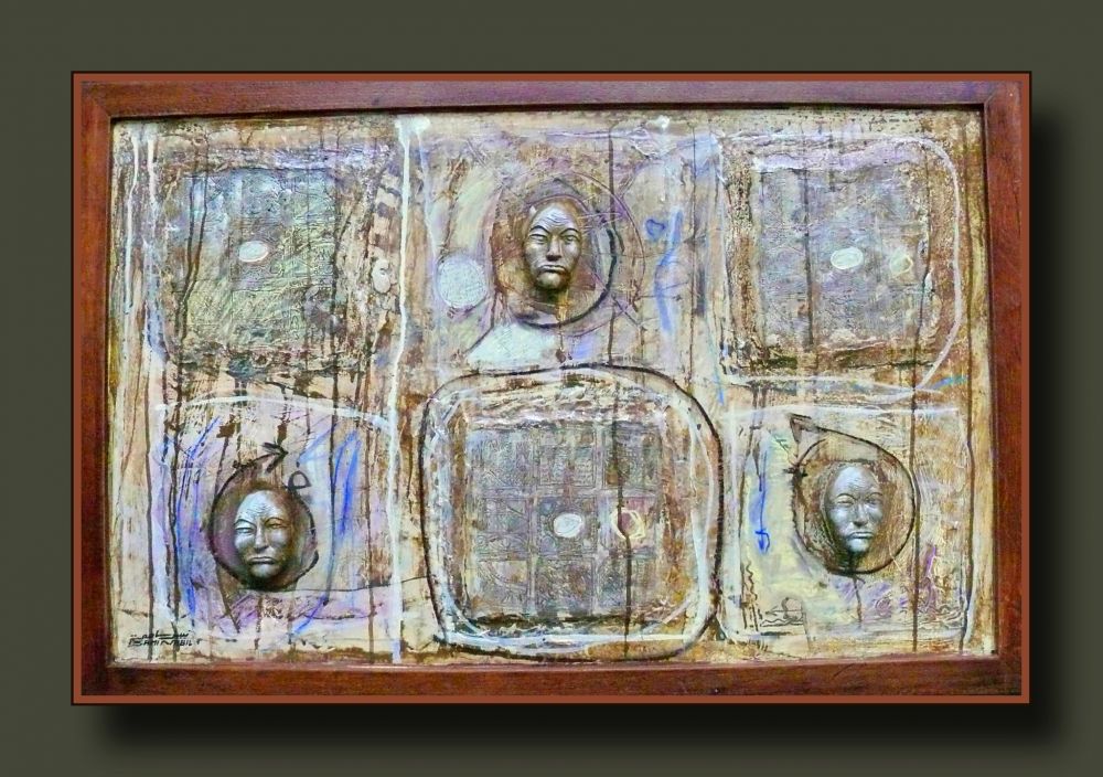 NABIL SAMI - SÉPARATISTE 0.60m/0.70m technique mixte NABIL SAMI - SÉPARATISTE 0.60m/0.70m technique mixte