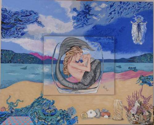 Nicole Lubrano-Lavadera - Tierce Divine100X81 huile sur lin 2010 Nicole Lubrano-Lavadera - Tierce Divine100X81 huile sur lin 2010