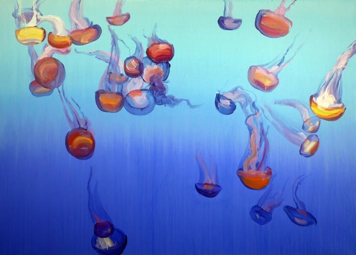 OLIVIER MOREL - Lieu 17 : toi, moi, lui, 130 x 162cm, 2012, acrylique sur toile OLIVIER MOREL - Lieu 17 : toi, moi, lui, 130 x 162cm, 2012, acrylique sur toile