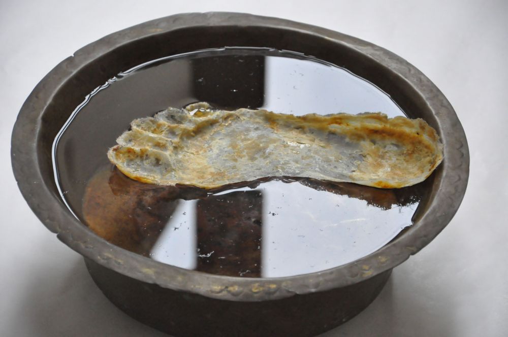 PATRICE BAUDIN - Errance, 100 cm x 30 x 100 - 2011 - Résines, papier, aimants, moteur PATRICE BAUDIN - Errance, 100 cm x 30 x 100 - 2011 - Résines, papier, aimants, moteur