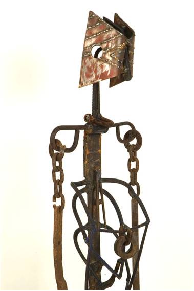 Patrick Foucaud-Royer, dit Fairefer - Whana-nana (165x45) Fer ancien pigmenté patiné 2006 Patrick Foucaud-Royer, dit Fairefer - Whana-nana (165x45) Fer ancien pigmenté patiné 2006