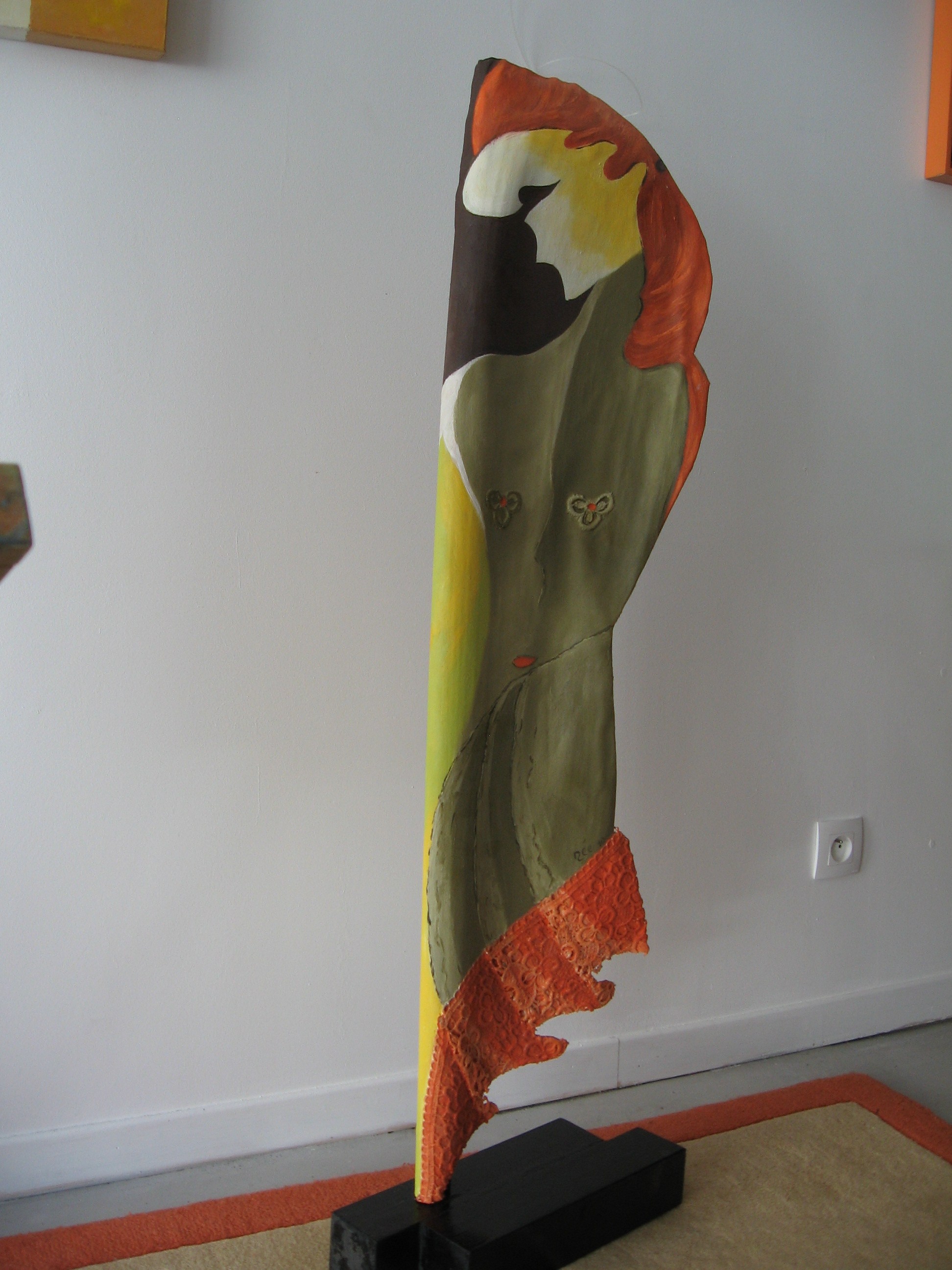 Paulette NEE - Voyage au centre de la terre Huile sur toile 89X119cm Paulette NEE - Voyage au centre de la terre Huile sur toile 89X119cm