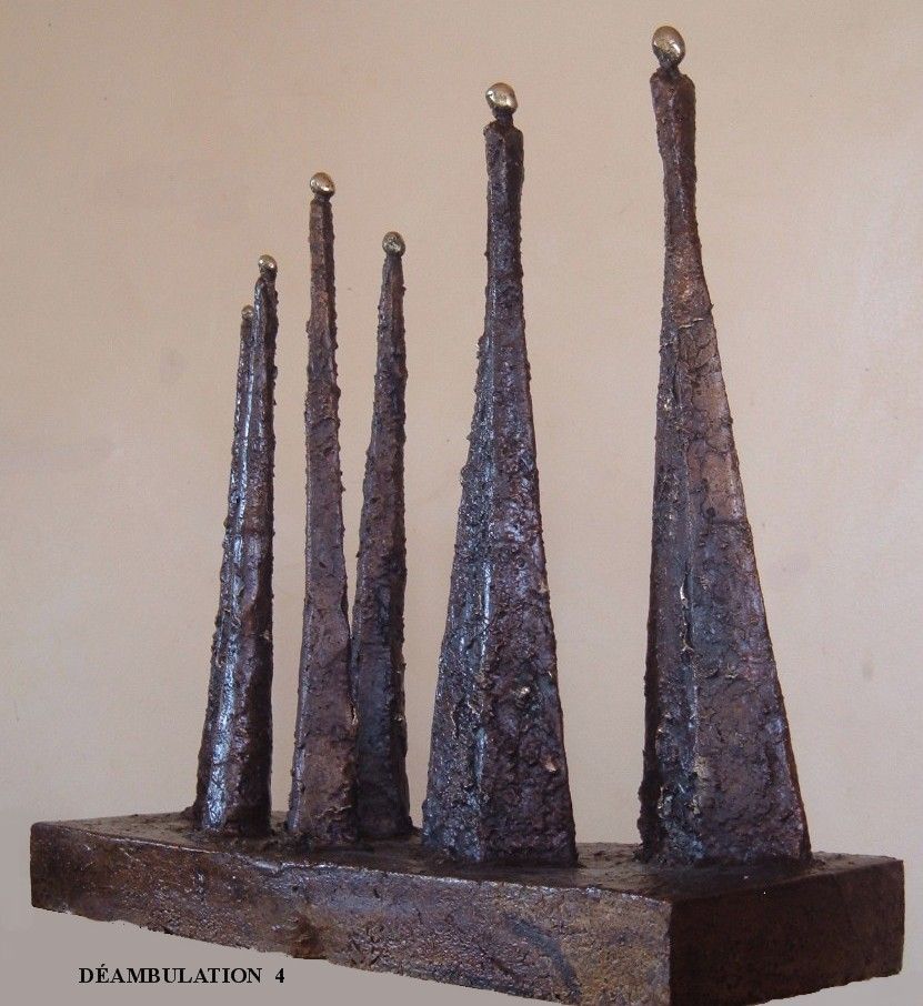 Philippe OLIVE - Déambulation 4 Bronze Ht 35 cm Philippe OLIVE - Déambulation 4 Bronze Ht 35 cm