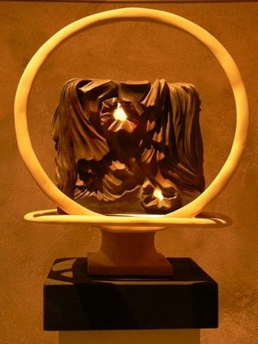 Pierre Rousseau - Doute cartésien.terre,bois,miroir,lumière,son Pierre Rousseau - Doute cartésien.terre,bois,miroir,lumière,son
