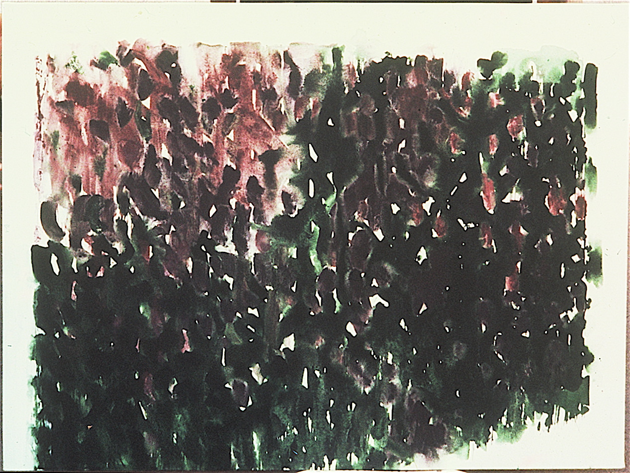 RAYMONDE GODIN - Forêts-50x50cms-huile sur papier 2009 RAYMONDE GODIN - Forêts-50x50cms-huile sur papier 2009