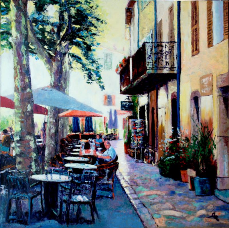 Régis RIGAUX - COMMERCES DU VIEUX LILLE 100*50 cm 2012 Régis RIGAUX - COMMERCES DU VIEUX LILLE 100*50 cm 2012