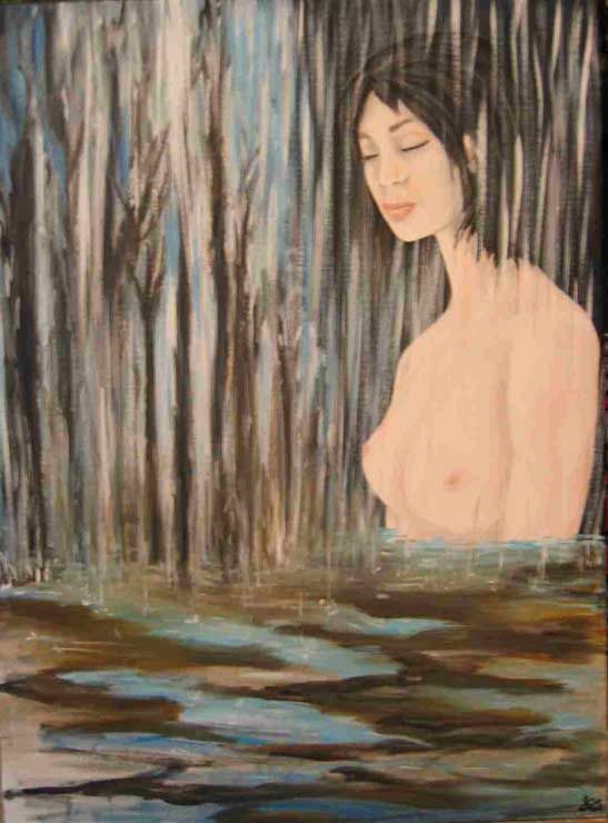 Roselyne CHEVREUIL - Abysse4 ast 60x73cm 2009 Roselyne CHEVREUIL - Abysse4 ast 60x73cm 2009