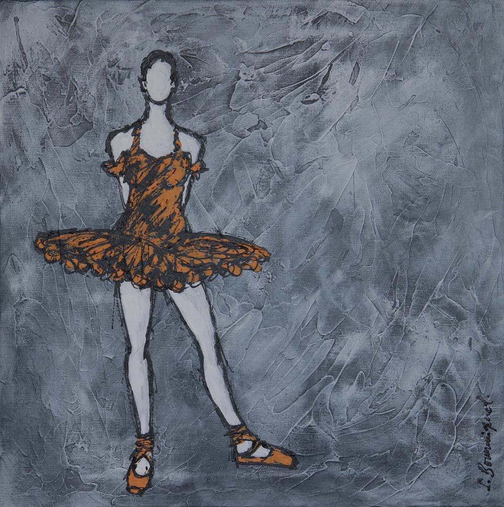 SYLVIE BOURNIQUEL - Les jambières 1, 92x73, 2011, acrylique sur toile SYLVIE BOURNIQUEL - Les jambières 1, 92x73, 2011, acrylique sur toile