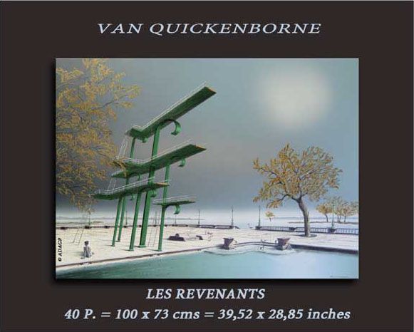 Thierry van quickenborne - Les revenants 100 x 73 cm Thierry van quickenborne - Les revenants 100 x 73 cm
