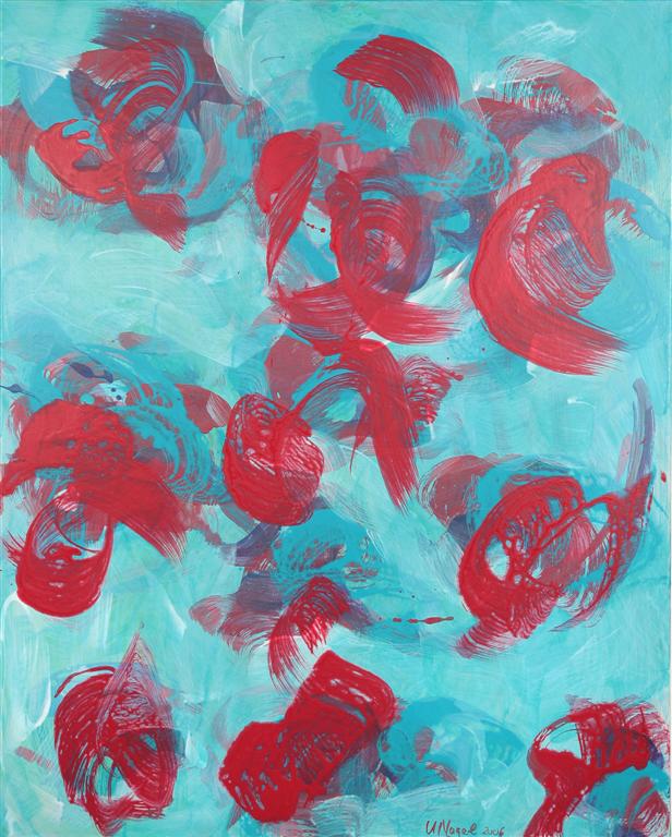 ULRIKE NAGEL - sans titre 2006, 100x80cm acryl.s.toile ULRIKE NAGEL - sans titre 2006, 100x80cm acryl.s.toile