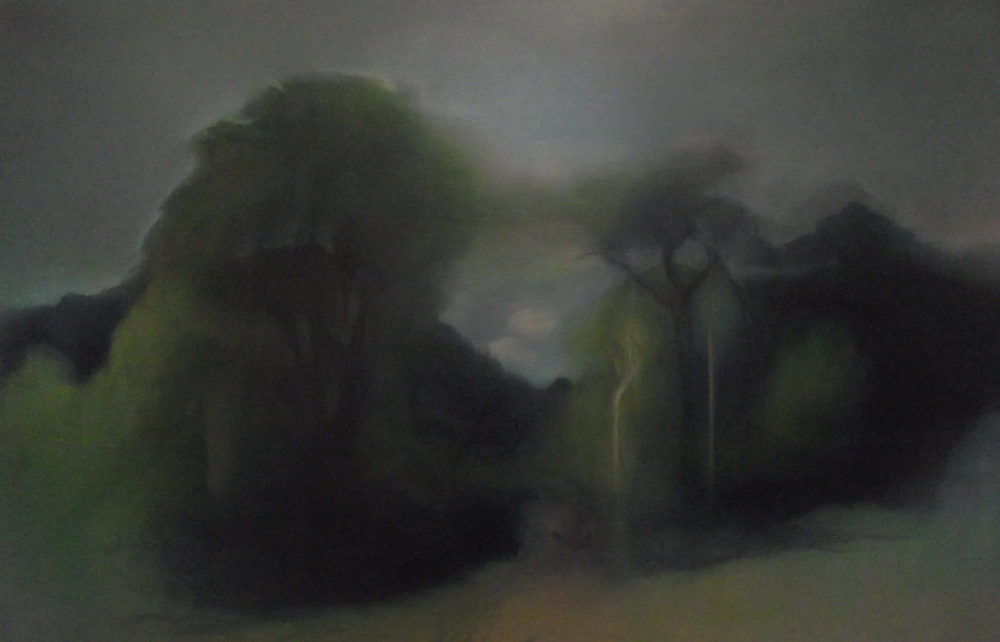 Valérie BOYCE - le jardin des Samson, 2009, huile sur toile Valérie BOYCE - le jardin des Samson, 2009, huile sur toile