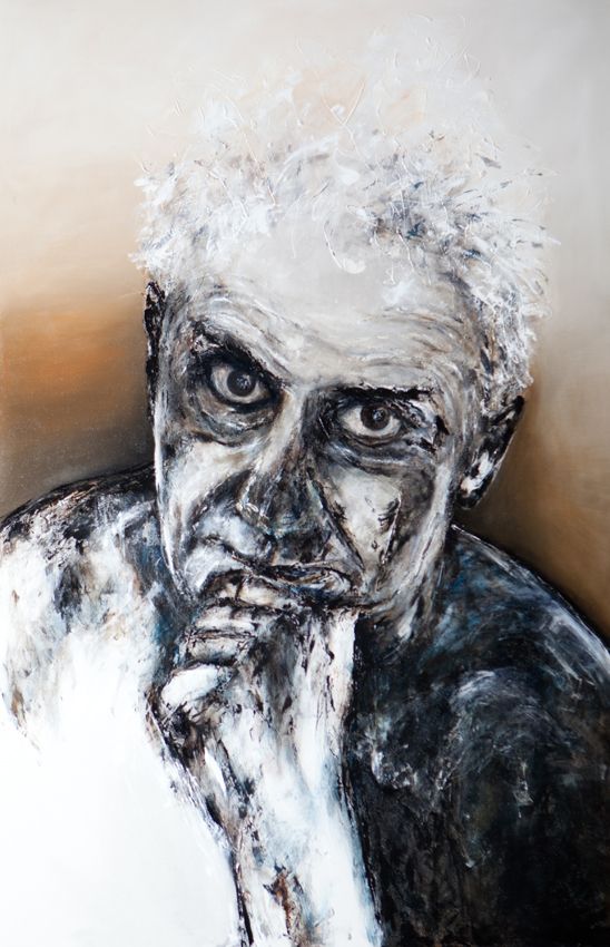 Valerie CHANDLER - Assisse III, 2009, 70x50, media mixte sur toile Valerie CHANDLER - Assisse III, 2009, 70x50, media mixte sur toile