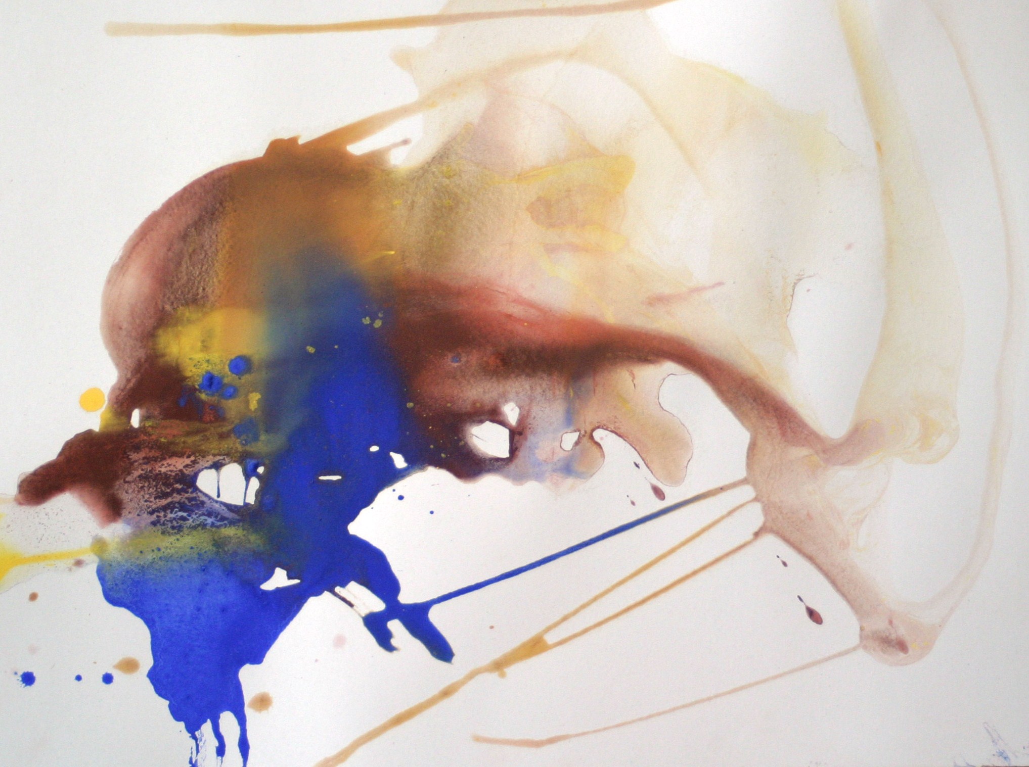 Veronique PINSON - Dialogue entre Terriens, Energies du Sud, 80 X 110, 2010, Encres sur Toile Veronique PINSON - Dialogue entre Terriens, Energies du Sud, 80 X 110, 2010, Encres sur Toile