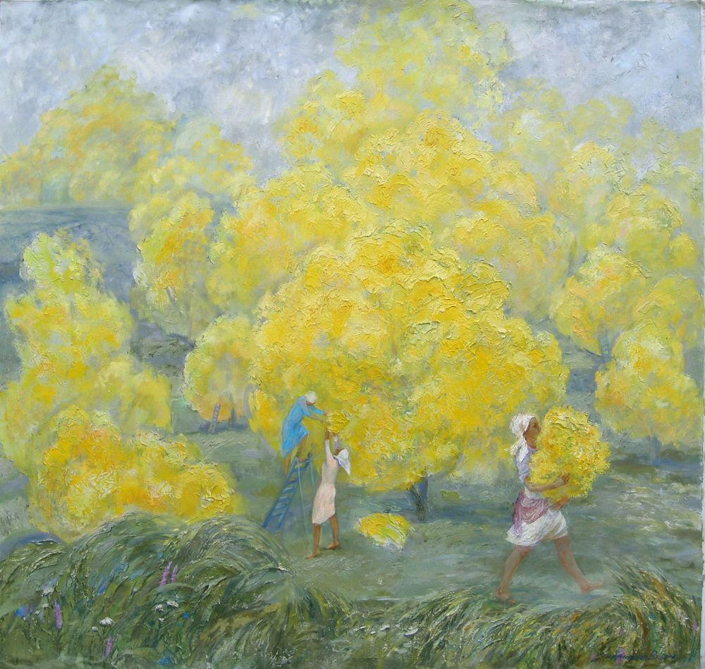 Victoria Zyrianska - midi Jaune Victoria Zyrianska - midi Jaune