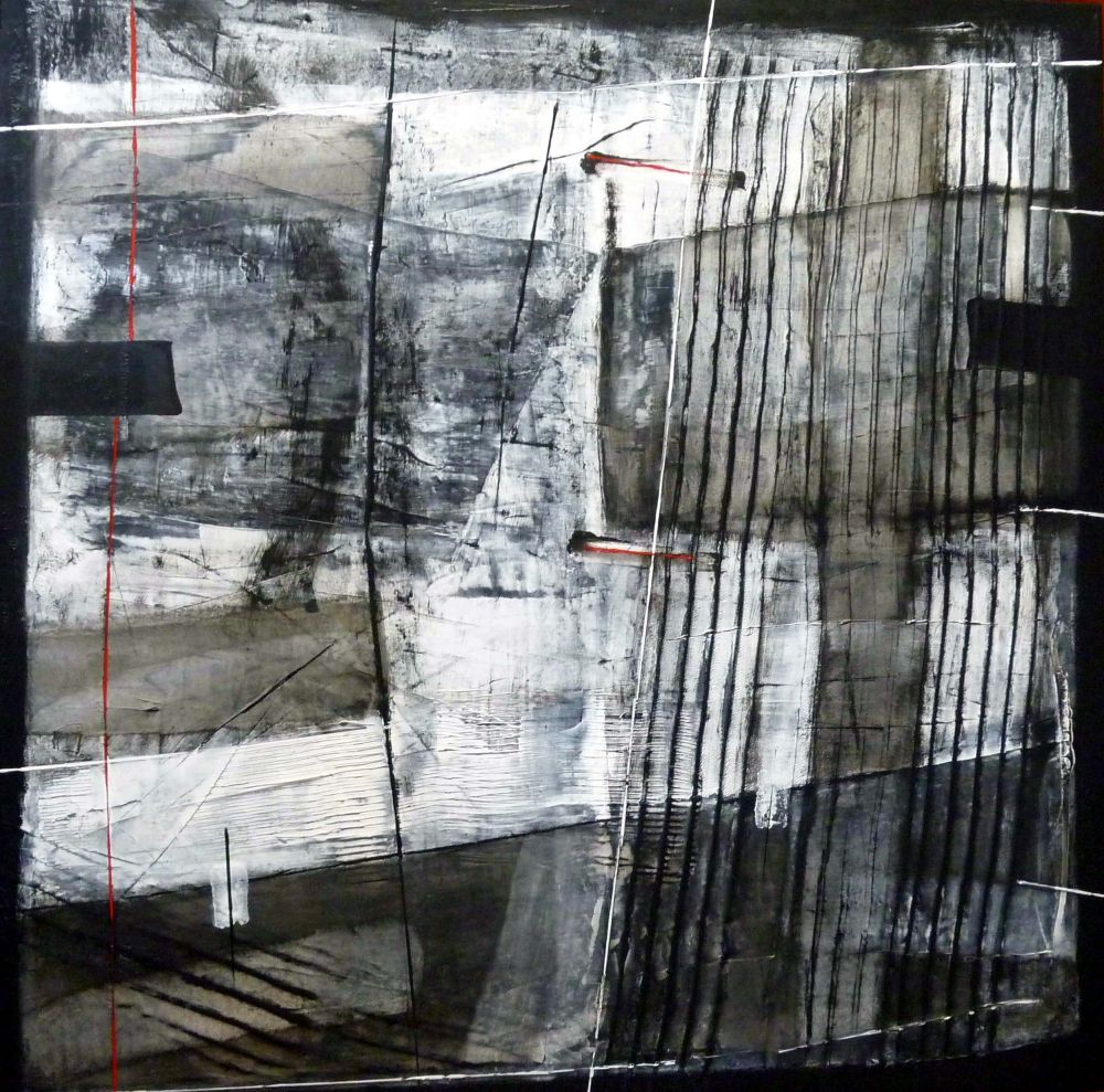 Virginie BENZAQUEN - Récidive 130 X 89 cm Acrylique & Technique Virginie BENZAQUEN - Récidive 130 X 89 cm Acrylique & Technique