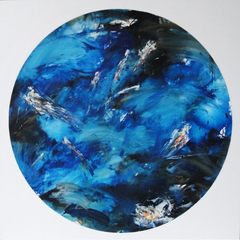 Yujiro MIFUNE - 100x100, 2012, Huile Yujiro MIFUNE - 100x100, 2012, Huile