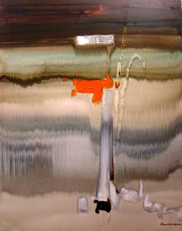 KHATCHATRIAN ZAVEN - Espace 116x89 huile sur toile KHATCHATRIAN ZAVEN - Espace 116x89 huile sur toile