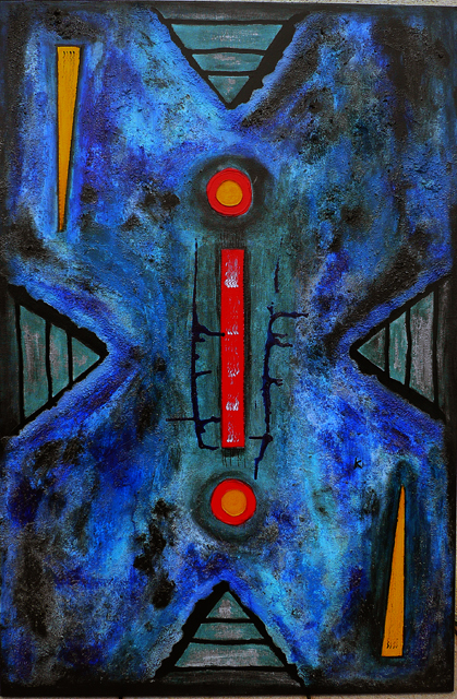 Bruno KOWALSKI - 32 Mars 80 x 120 2009 acrylique technique mixte Bruno KOWALSKI - 32 Mars 80 x 120 2009 acrylique technique mixte