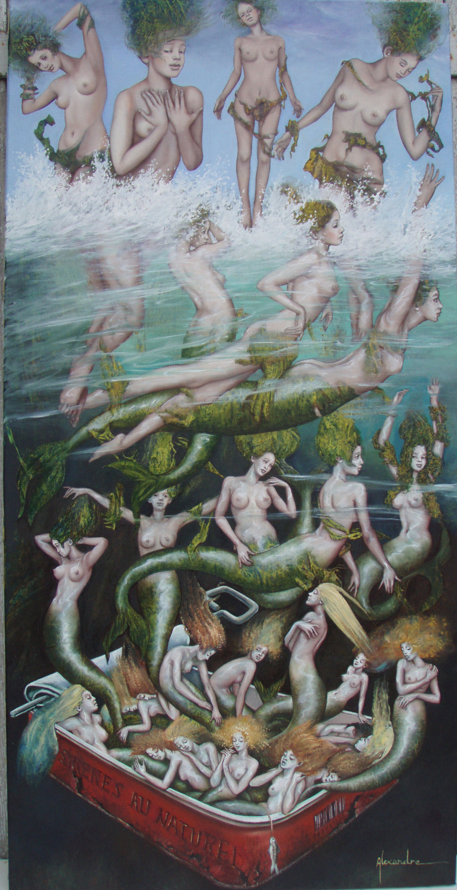 catherine ALEXANDRE - evolution.H/T.100X50 catherine ALEXANDRE - evolution.H/T.100X50