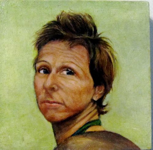 cosette patarot - Portrait de femme n°2, à l'huile sur toile de lin - 30/30 cm (2012) cosette patarot - Portrait de femme n°2, à l'huile sur toile de lin - 30/30 cm (2012)