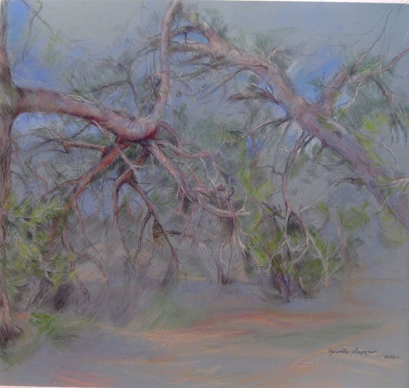 genevieve mazoyer - Crucifixion, 100x81, 1998, huile genevieve mazoyer - Crucifixion, 100x81, 1998, huile