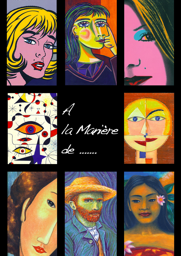 joël cavé - Les pastiches /40x60/ 2009 / Toutes techniques joël cavé - Les pastiches /40x60/ 2009 / Toutes techniques