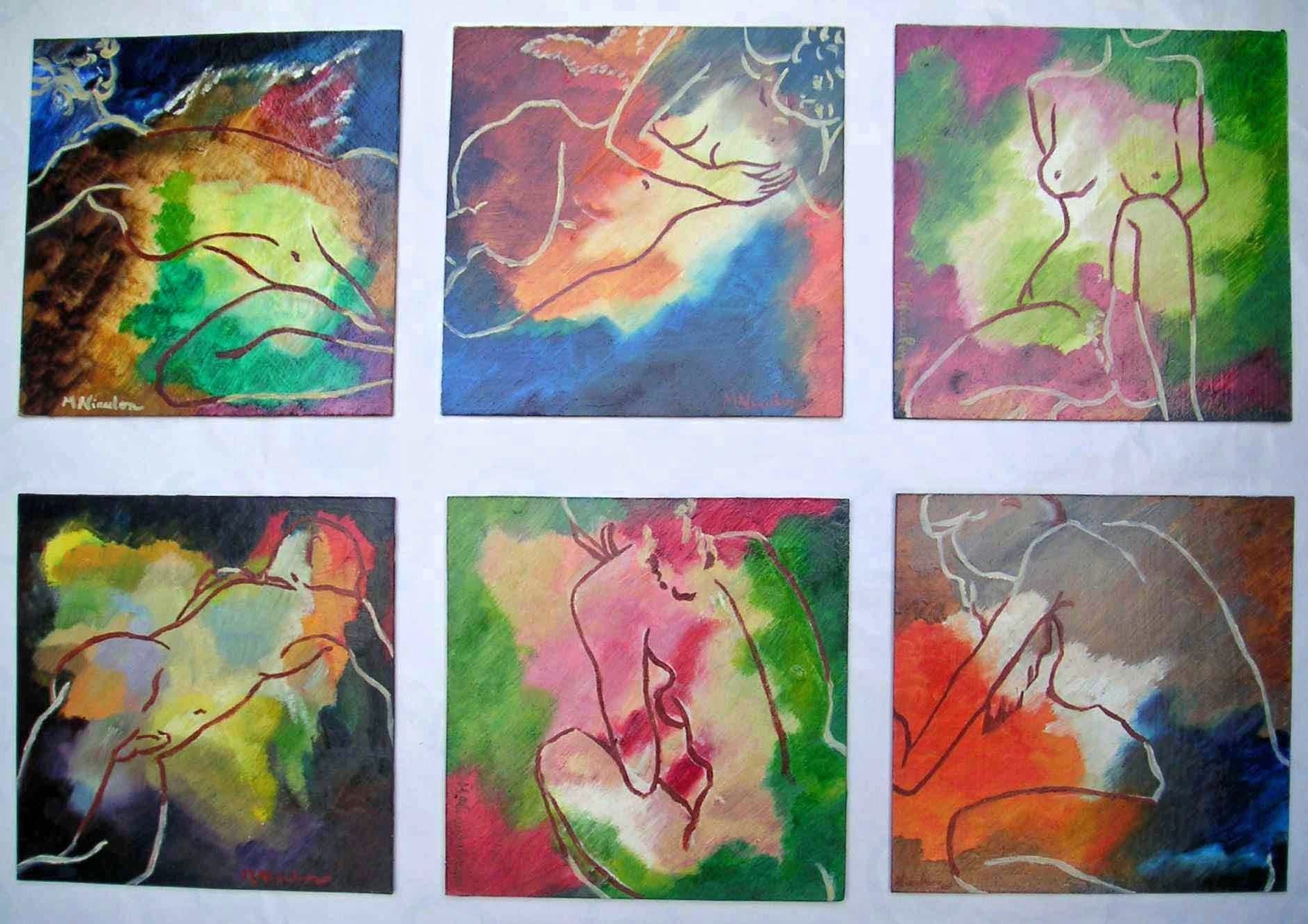 Marie-Ange BALDI - NIAULON - Nus, 20x20, tech.mixtes Marie-Ange BALDI - NIAULON - Nus, 20x20, tech.mixtes